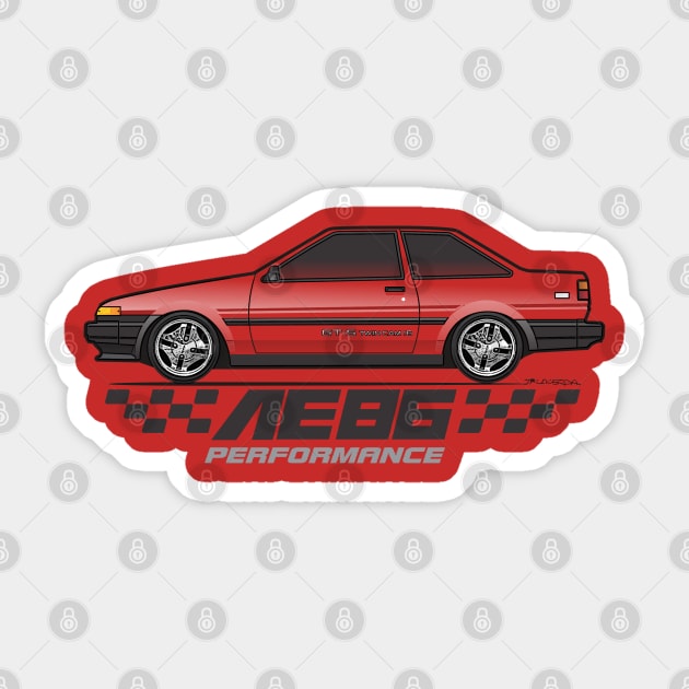 ae 86 performance Sticker by JRCustoms44